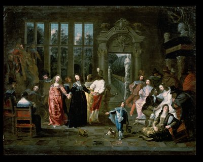 The Ball by Hieronymus Janssens